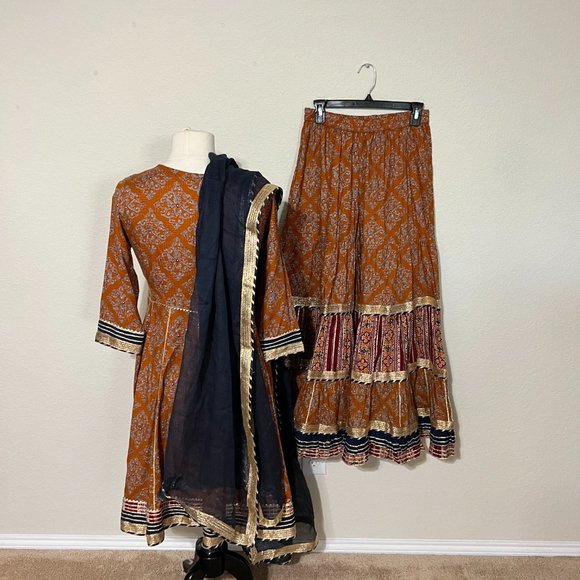 pakistani indian shalwaar kameez desi outfit, indian outfit south asian outfit - Picture 5 of 8